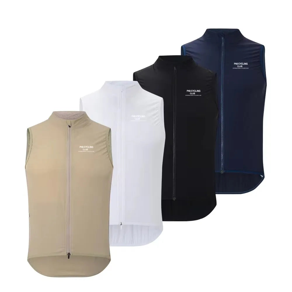 Velocraft Heren Fietsvest – Winddicht, Ademend & sneldrogend & Licht