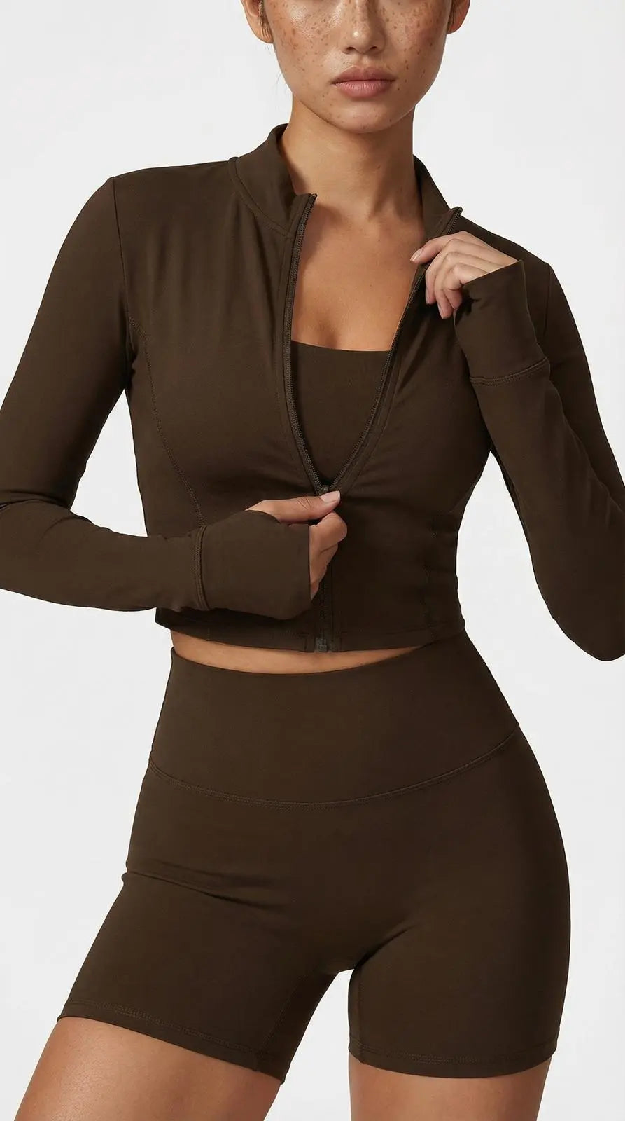 Yogy - Brown (3-piece set) Athleto