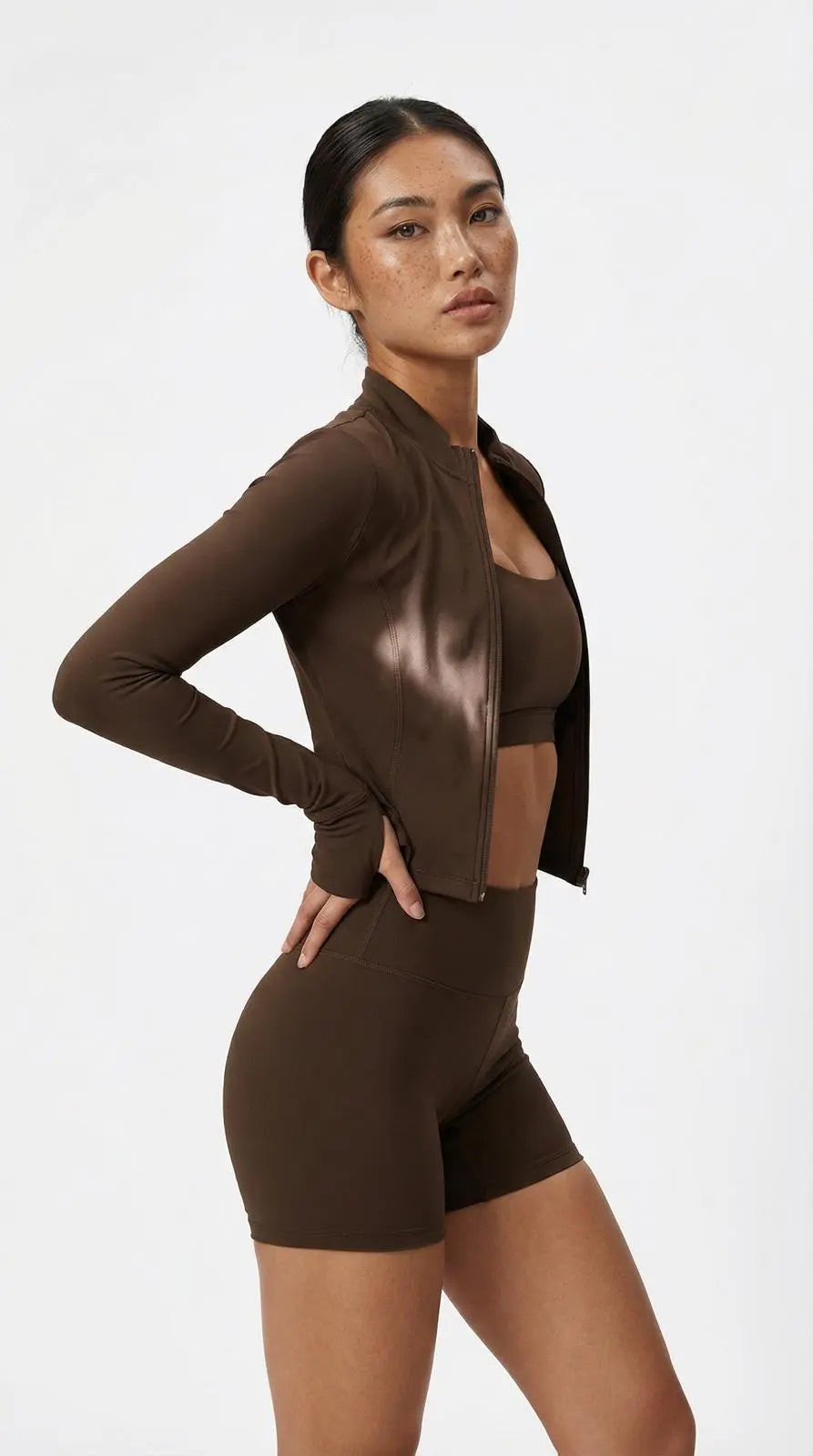 Yogy - Brown (3-piece set) Athleto